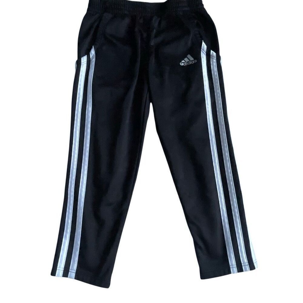 Like New! Adidas Black Trackpants/Sweatpants - Size 4T